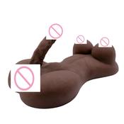 Silicone black Sex Dolls Lesbian Gay Adult sexy dolls with big breast and dildo Anal love dolls Ladyboy Sex Toys sex products produced by AUTOMATICWOMAN